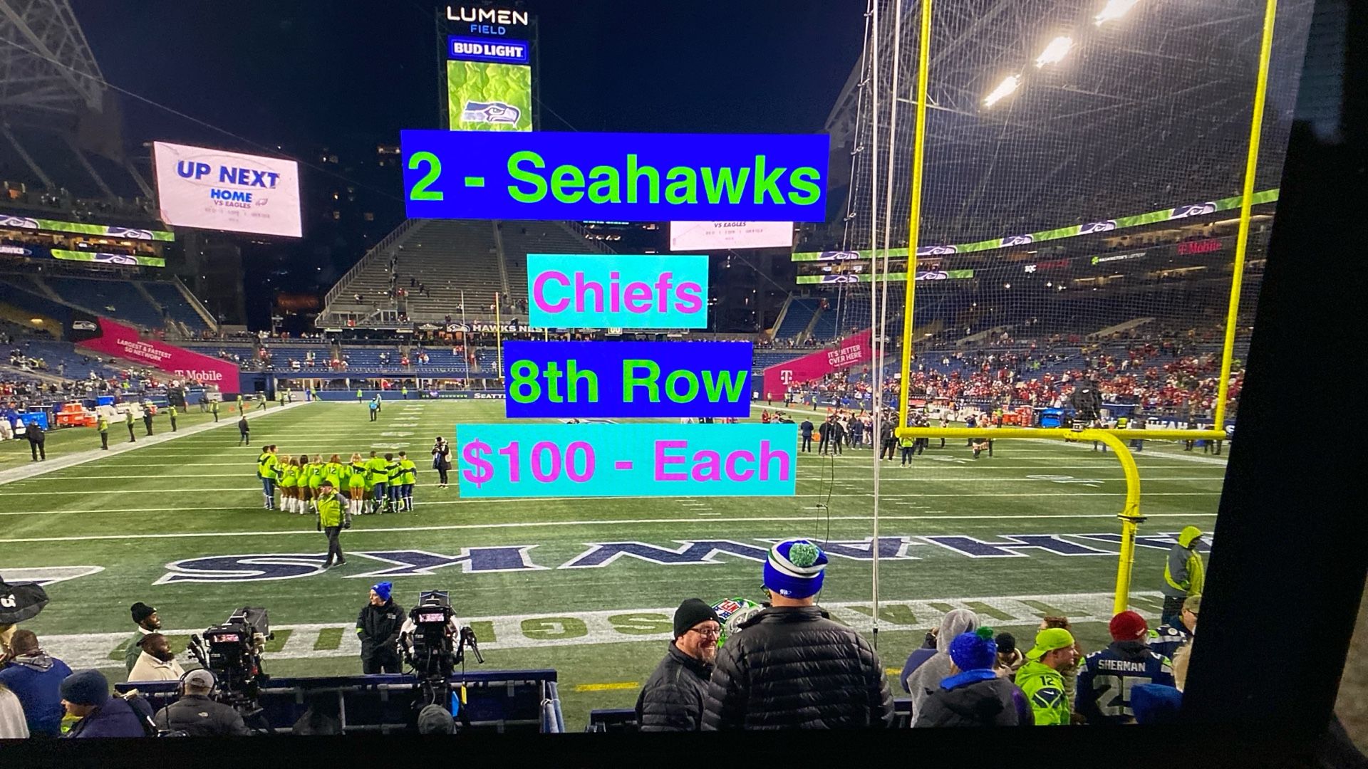 Seahawks Chiefs Tickets
