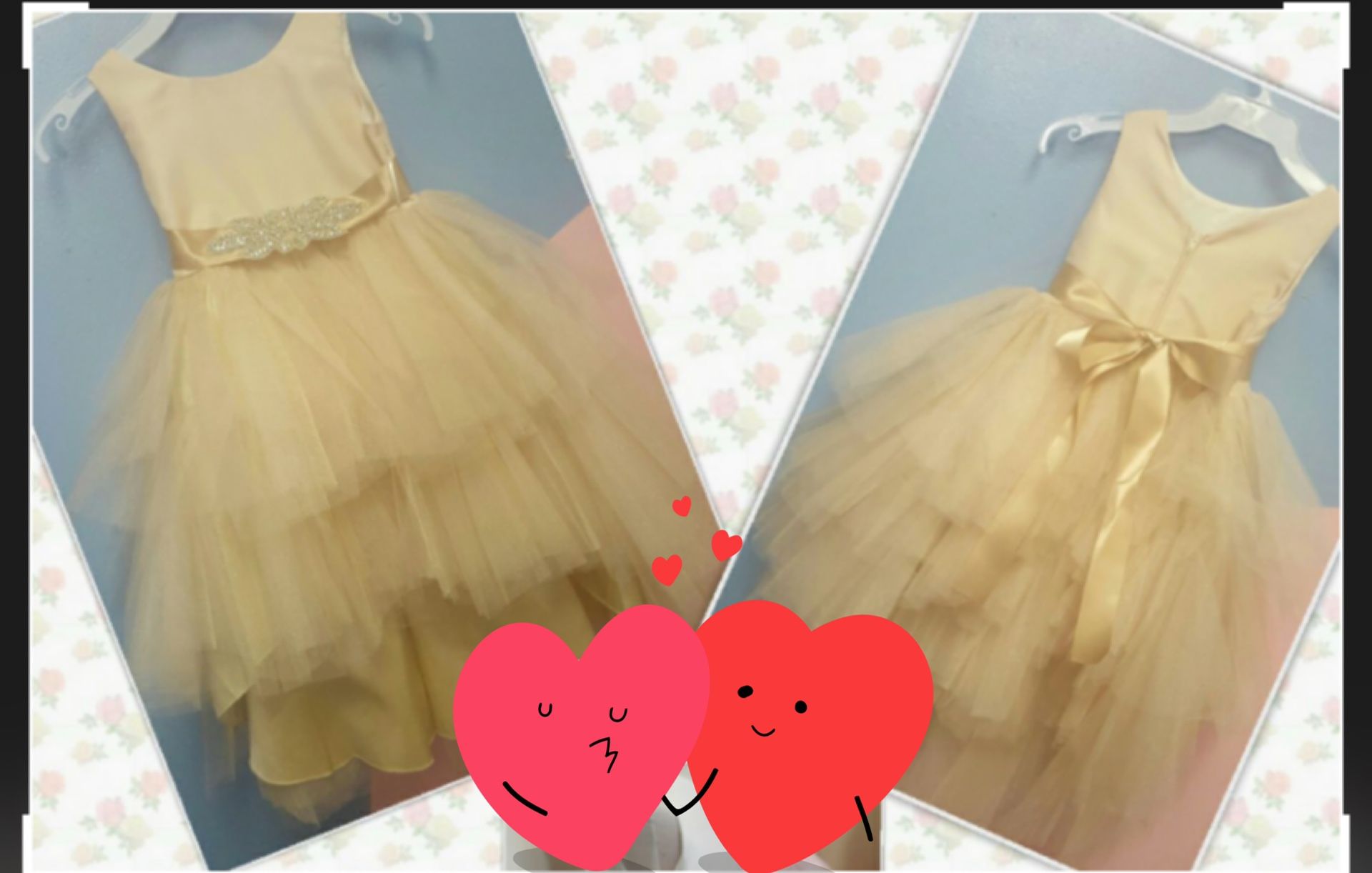 Girls High Low Dress