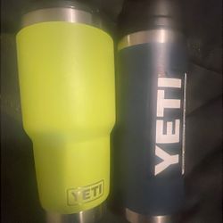 Un Used Yeti Tumbler Cups