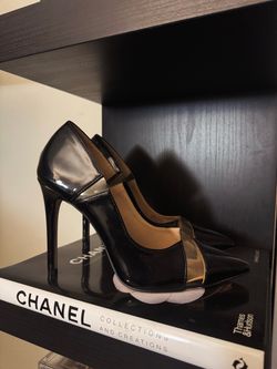 Brand New black High heels 7.5