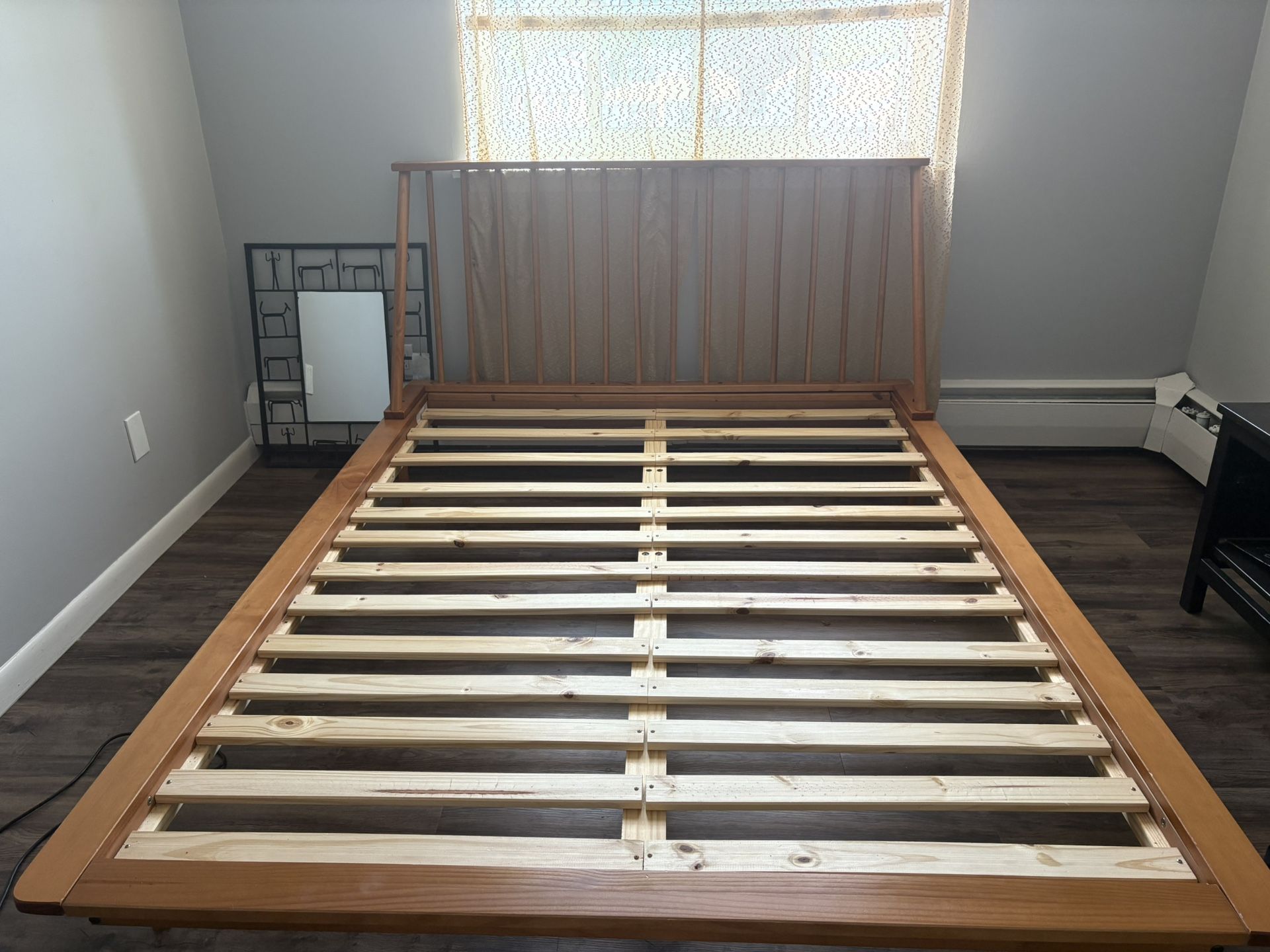 Queen bed frame