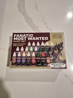 Army Painter Most Wanted Minifig Paint Set