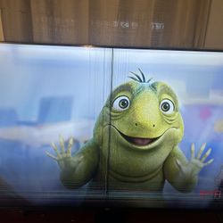 55” 4K UHD Roku Smart TV (Crack Screen) 