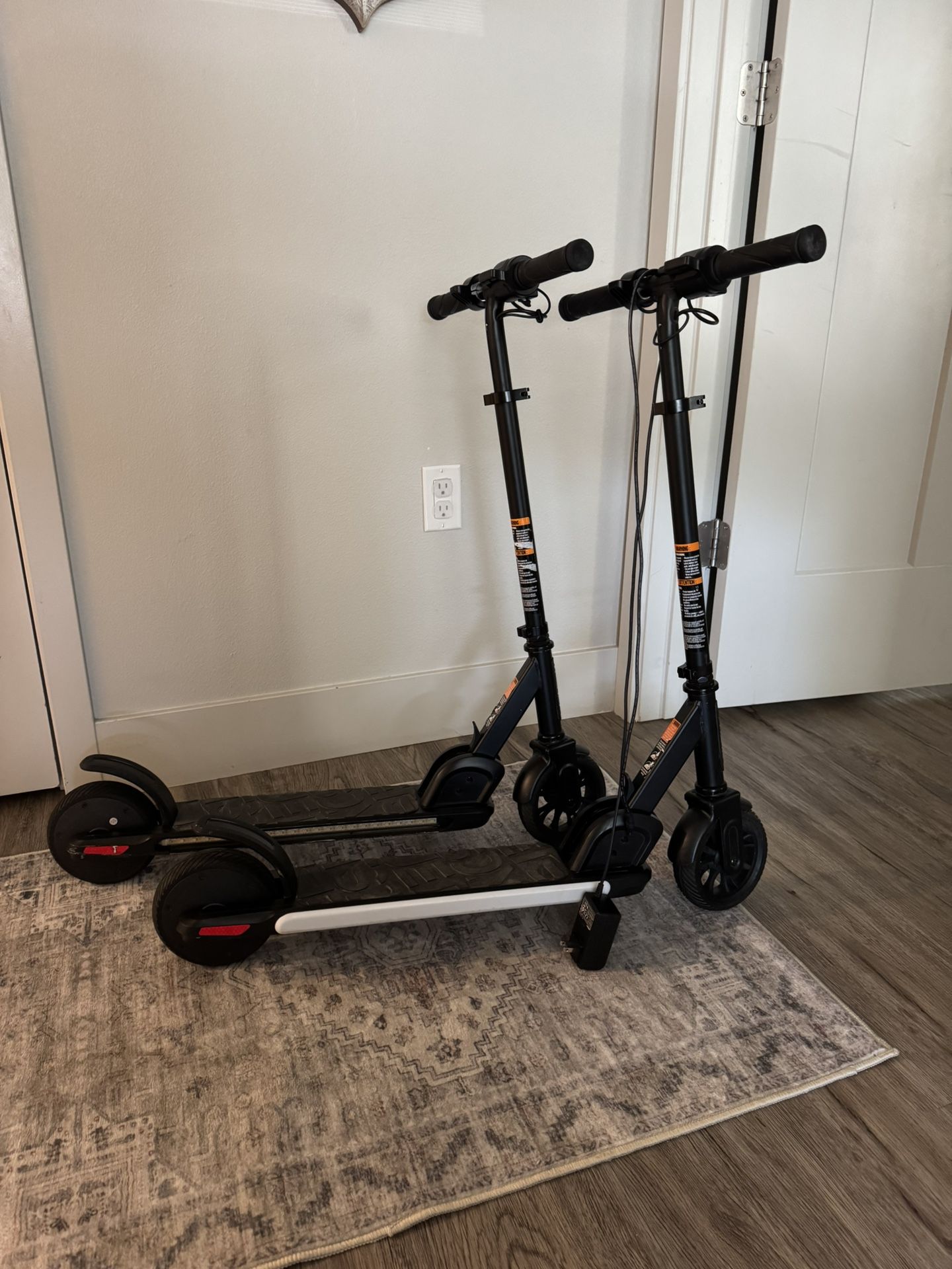2 JETSON OMEGA ELECTRIC SCOOTERS 
