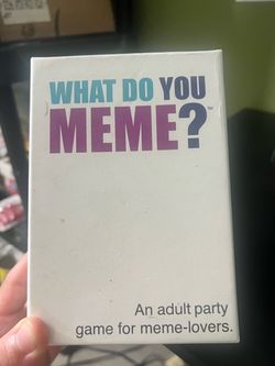 What do you meme card game