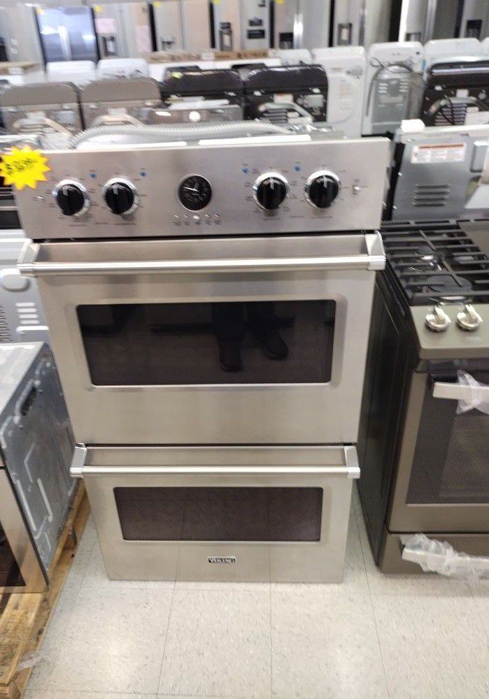 VIKING 30 INCH DOUBLE WALL OVEN CONVECTION OVENS