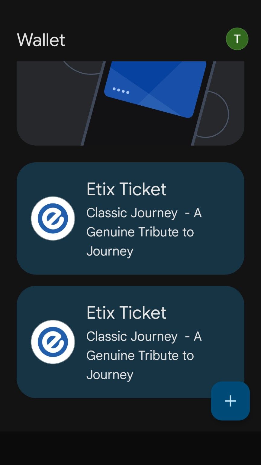 2 Concert Tickets Premium Seats