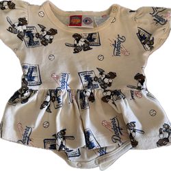 Dodgers Baby Dress