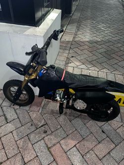 Modded razor mx350 electric dirt bike