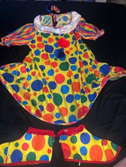 Vintage clown costume