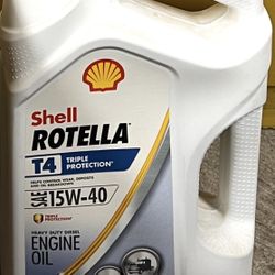 5 Gallons Shell Diesel Oil  $50