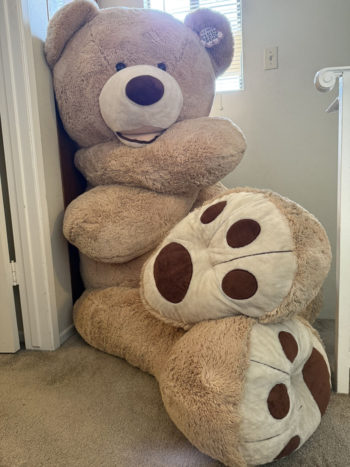 93 Inch Plush Teddy Bear