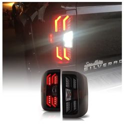 LED Tail Lights for Chevy Silverado 1(contact info removed)-2018 & Chevy Silverado 2500HD/3500HD 2015-2018