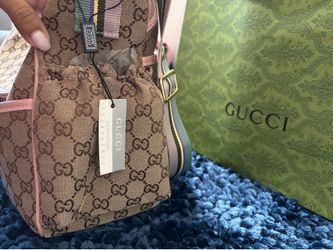 New pink diaper bag