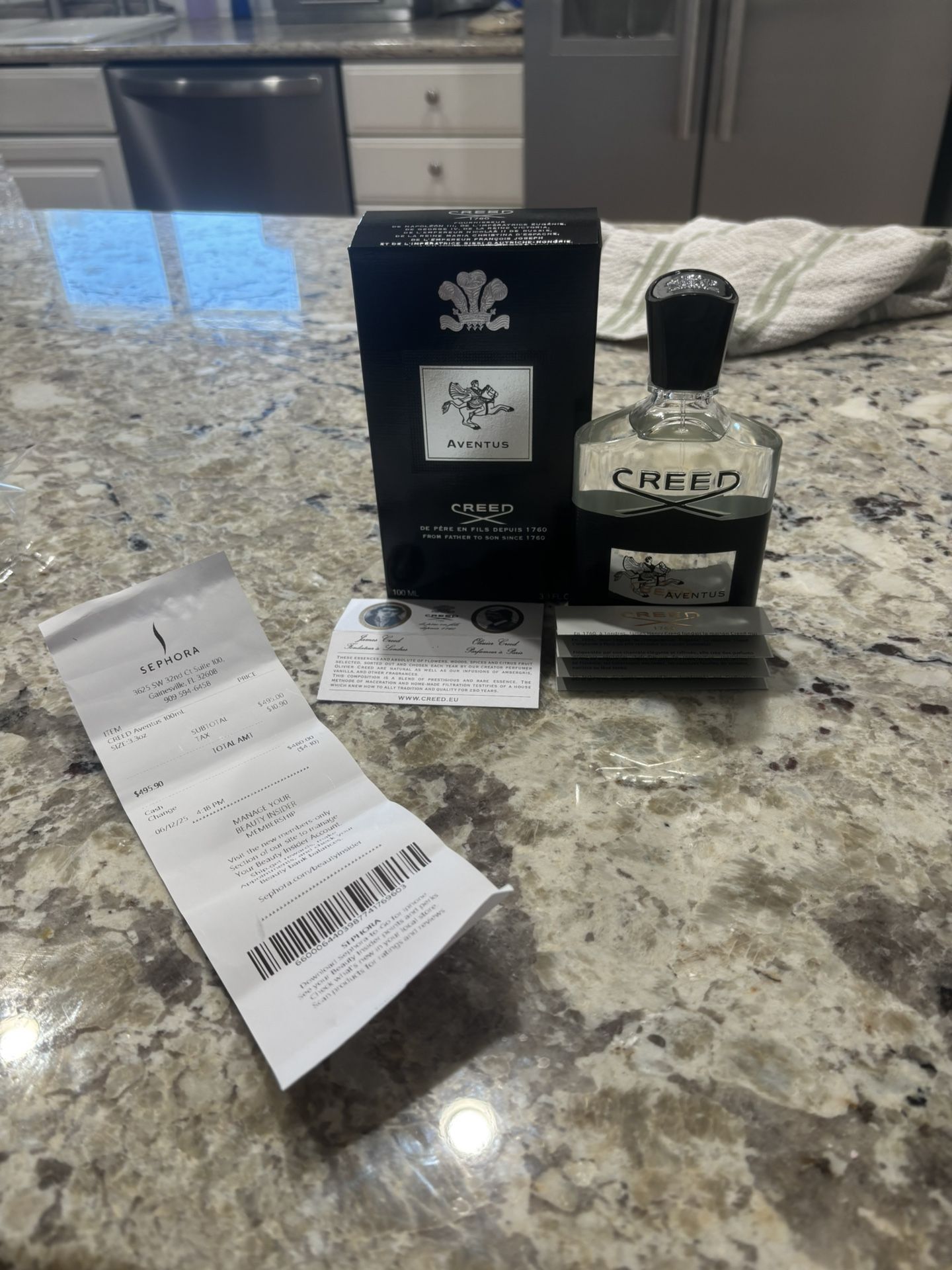Creed Aventus 3.3oz