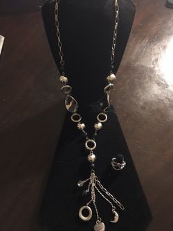 Lovely necklace and ring only $10