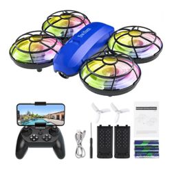 Swifsen Drones for Kids with Camera,Rc Drone Indoor Small Helicopter