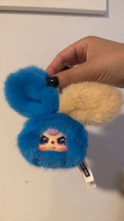 baby three keychain plush