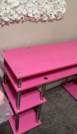 Hot pink Desk