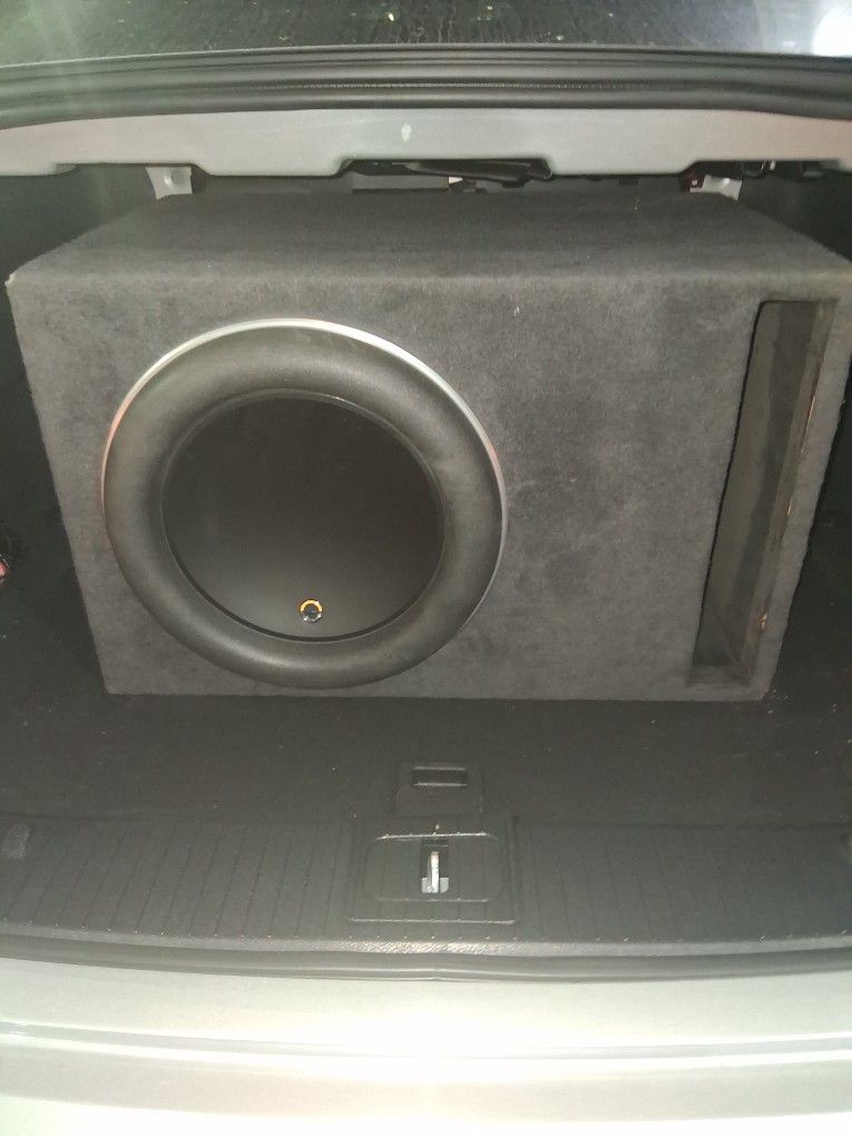 JL Audio 13.5 W7 1500 WATT Subwoofer With Custom Box
