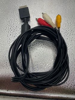 Genuine Sony OEM RCA AV Audio/video Cable For PlayStation PS1 PS2 PS3 Original 2 available
