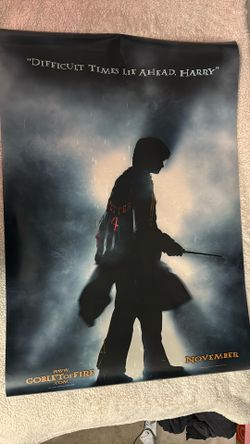 Original Harry Potter Goblet Of Fire Movie Poster
