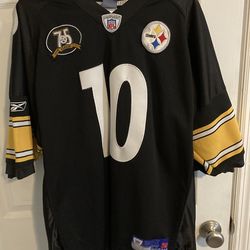 Santonio Holmes Reebok Pittsburgh Steelers 75th Season Jersey Size 52