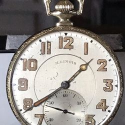 1920 Illinois “Autocrat” Manual-Wind Pocket Watch