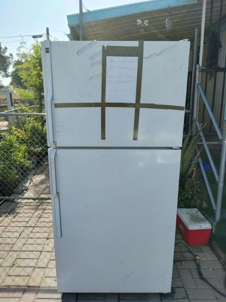 Hay I Am Asking $50.00 For The Freezer Okay