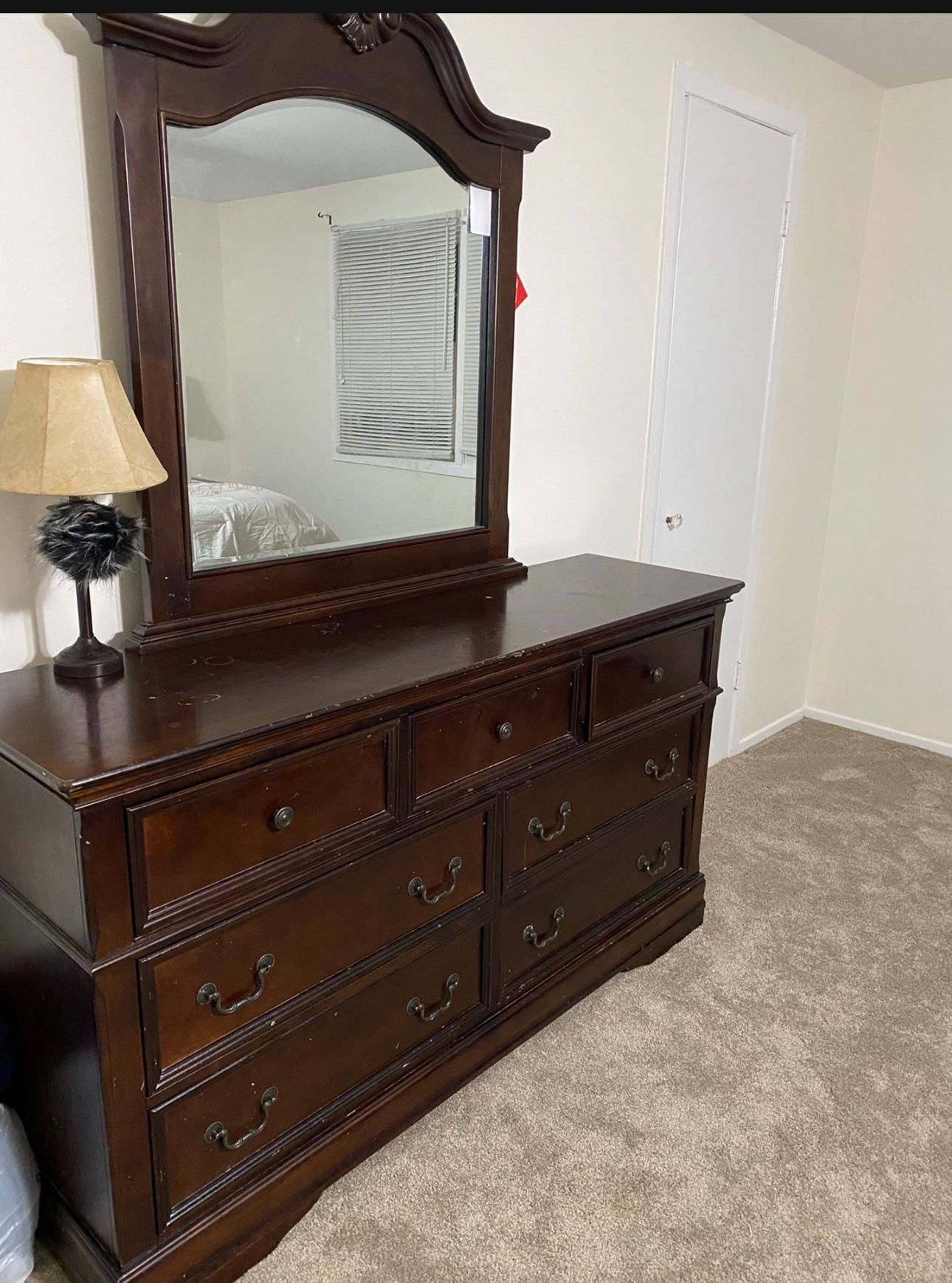 Dresser And Mirror 