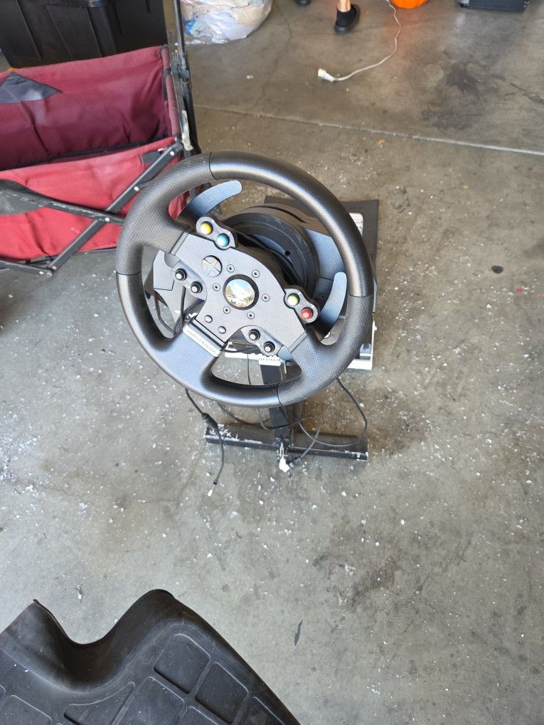 Thrust Master With Pedals For PC Or Xbox