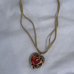 Legend of Zelda Heart Container Necklace