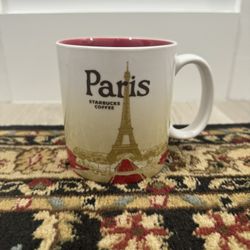 Starbucks Paris 2014 City Mug Eiffel Tower Collector Series