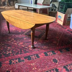 Vintage Mid Century Colonial Coffee Table 