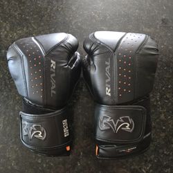 RIVAL Boxing RB10 Intelli-Shock Hook and Loop Bag Gloves