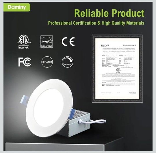 Pack 6 Inch LED Recessed Lighting