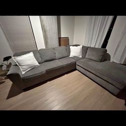 Dark Gray Sectional Couch