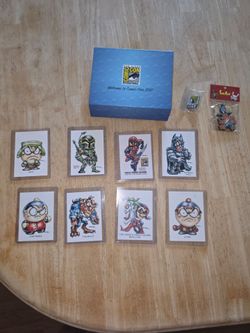 Comic con 2017 cards
