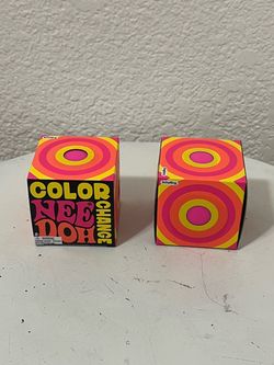 Needoh color change pink