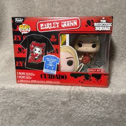 Harley Quinn Funko Pop And T-shirt Combo
