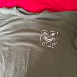 Disturbed Tour 2025 The Sickness Tour Shirt 