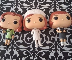 Pre-owned 3 Funko Pop of Quenn's Gambit Beth Harmon Used with details on their face