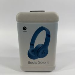New Beats Solo4  Wireless On-Ear Bluetooth Headphones Slate Blue A3140