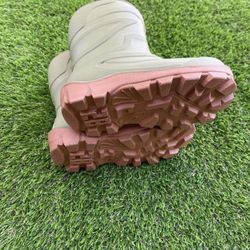 New Kids unisex Waterproof Snow Winter Warm green Boots