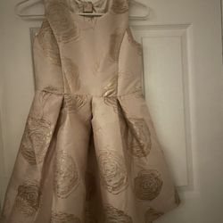 Girls Youth Size 12 Children’s Place Gold Dress