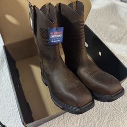 Brand New Safety Toe Work Boots – Ariat / Tony Lama 11.5