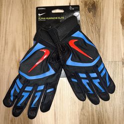 Nike Alpha Huarache Elite Batting Gloves Size XL