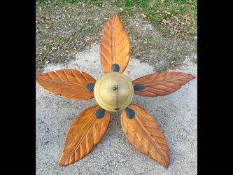 Tropical Leaf Blade Ceiling Fan
