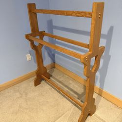 Hand Made Quilt Stand (48” H x 38” L x 12” W)