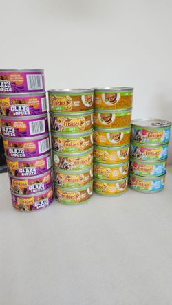 N. Peoria brand new 23 cans friskies canned cat food 7 cans glazed and 16 cans pate purchased recently see Description For Pick Up Location Options